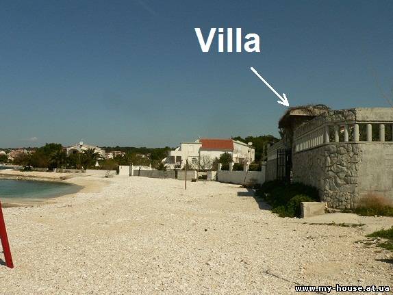 Аренда виллы на самом берегу моря в Хорватии!