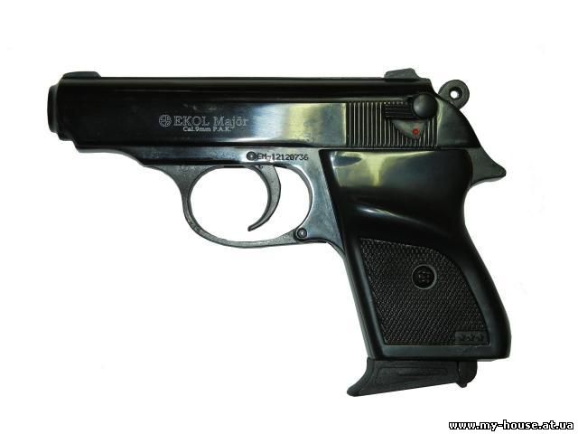 Стартовый пистолет ekol major (чёрный)