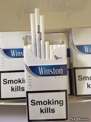Сигареты Winston super slims без фильтра купить