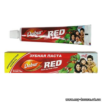 Красная зубная паста Dabur «Red» 100гр