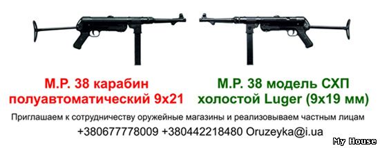 Пистолет-пулемет MP-38 (МП-38) «Шмайссер»