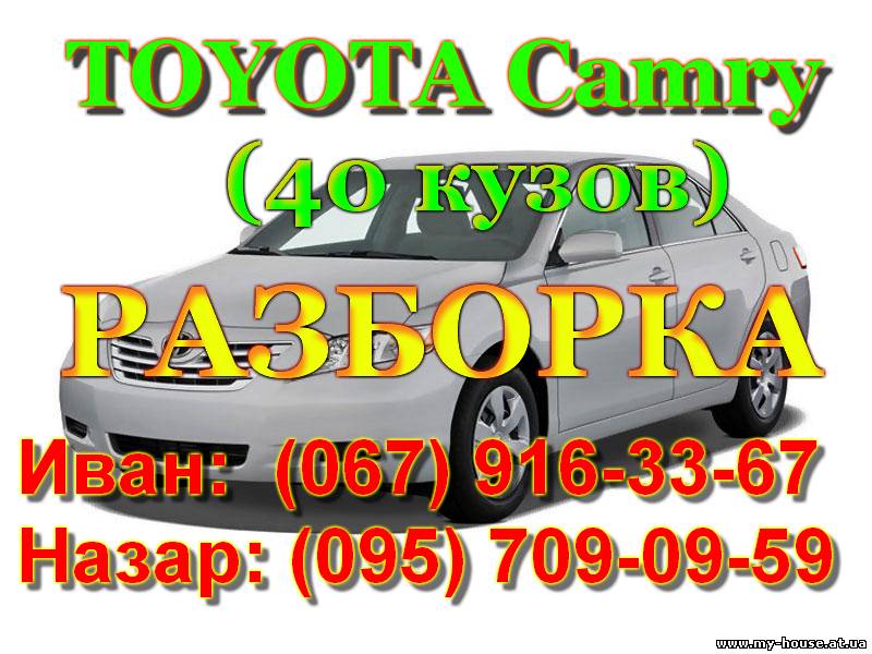 Разборка Toyota Camry 40 (Тоета Камри 40 кузов).