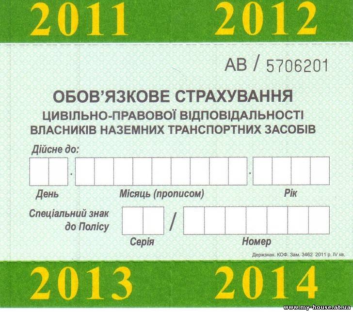 Автогражданка(ОСАГО) Скидка до 50%,доставка по Киеву бесплатная.