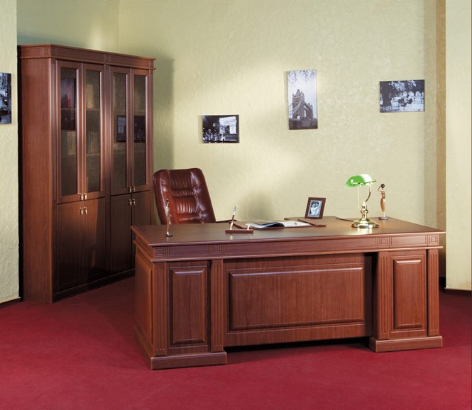Серия Классик офисная мебель для кабинета руководителя