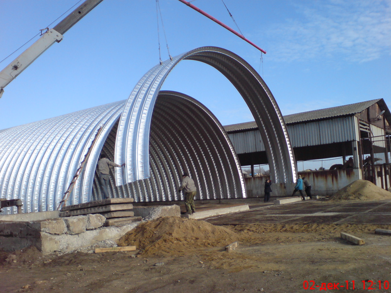 Бескаркасные склады от производителя по цене от 500грн.м2