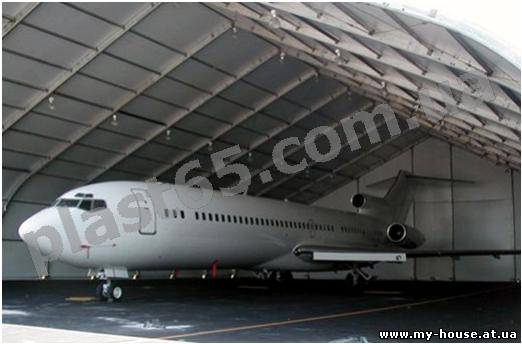 Строительство ангаров для самолетов и вертолетов под ключ в Украине.