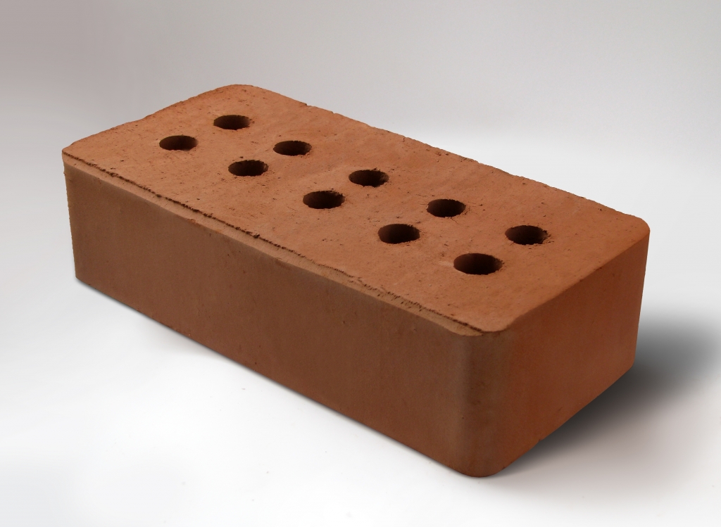 Кирпич керамический красный и теннисит от производителя  «Красная Гора»