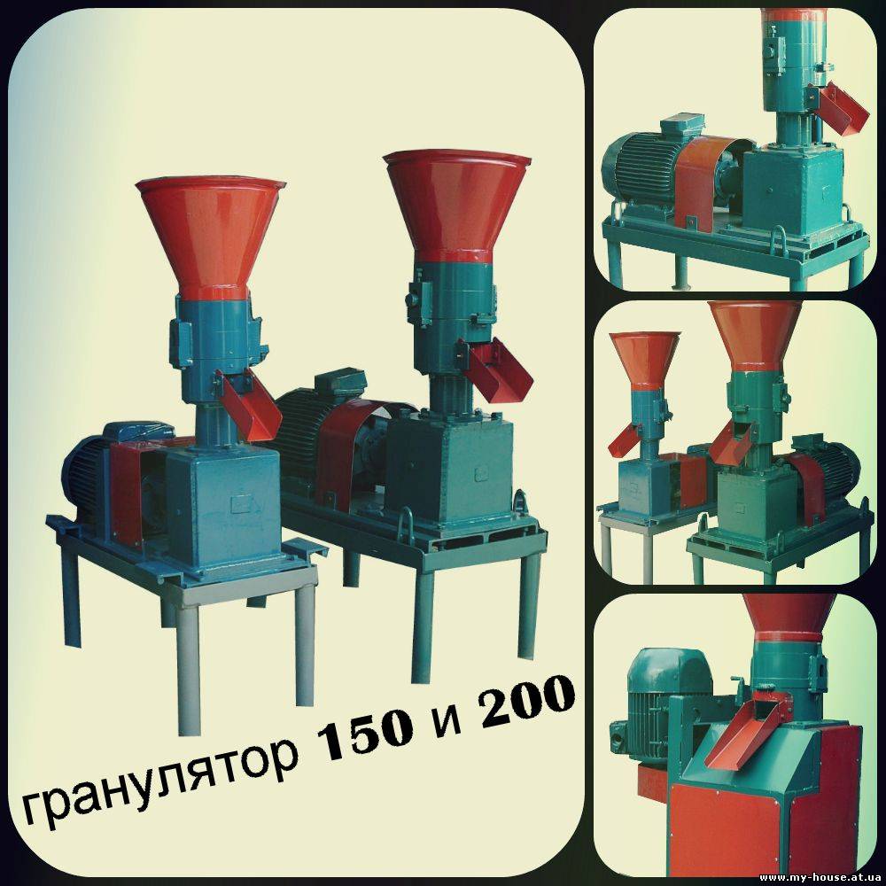 Гранулятор комбикорма и топливной гранулы