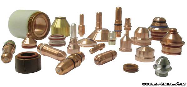 Сопла и электроды для плазменной резки Hypertherm Powermax B&Bartoni (Чехия)