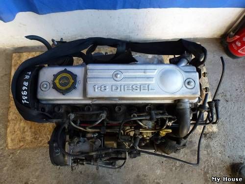 Двигатель Ford Escort 1.8 DIESEL