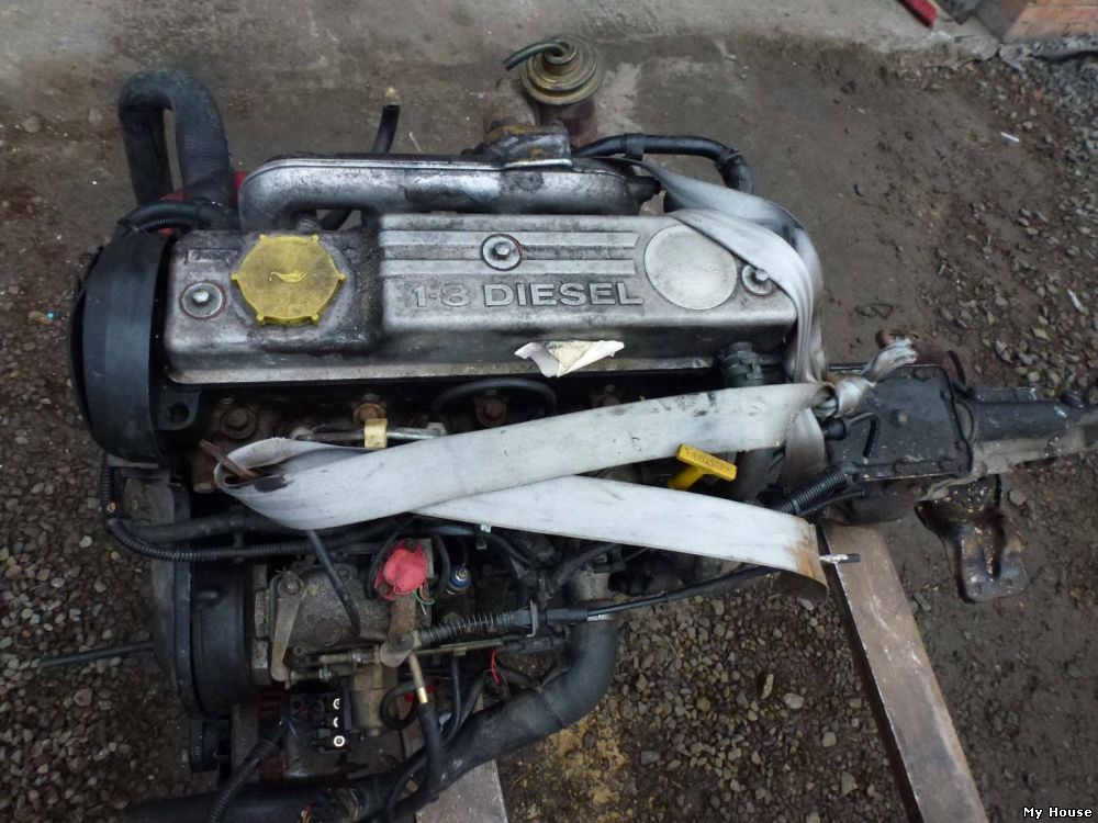 Двигатель Ford Sierra 1.8 TURBO DIESEL