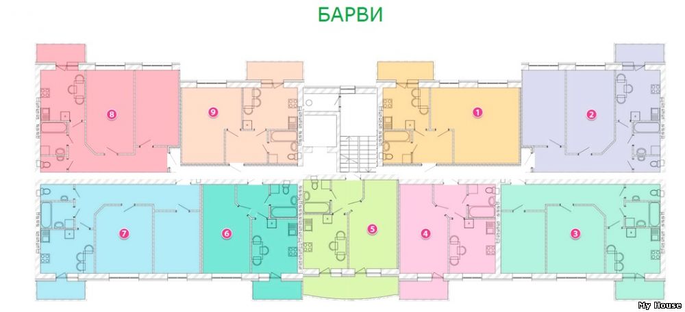 Продаж 2 кімнатної квартири в ЖК «Місто сад»
