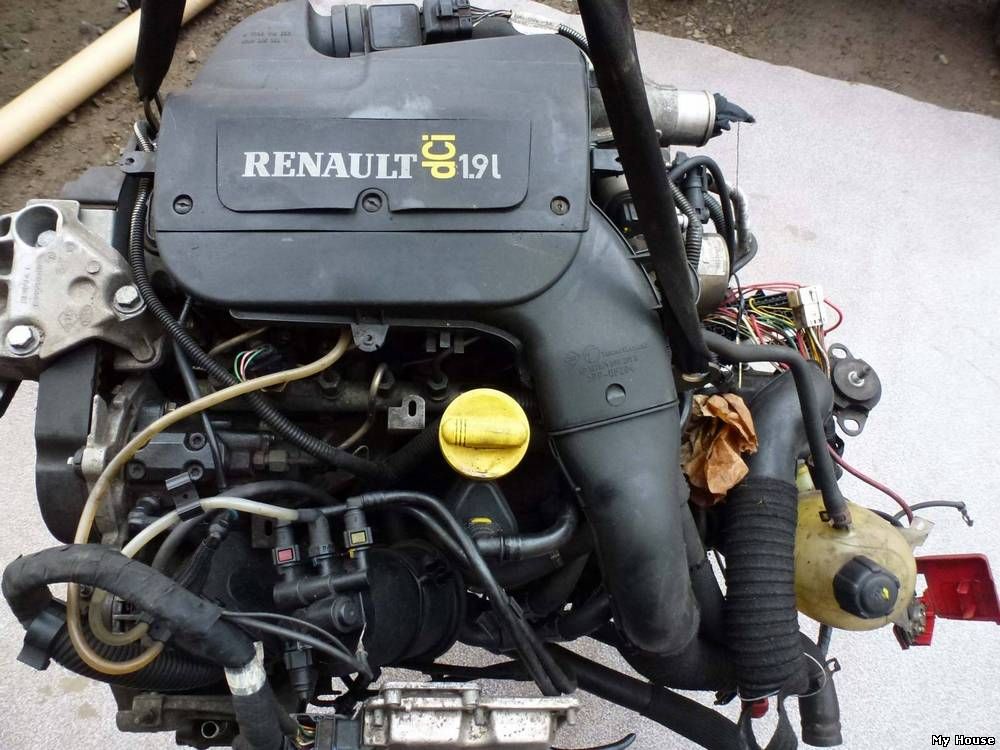 Двигатель Renault Megane 1.9 dСi, 2002