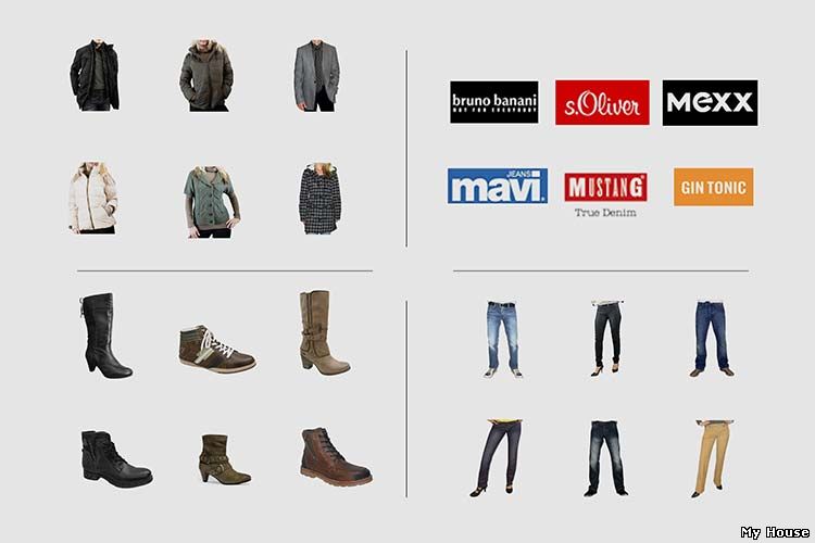 3.888 единиц новой брендовой одежды и обуви с Германии