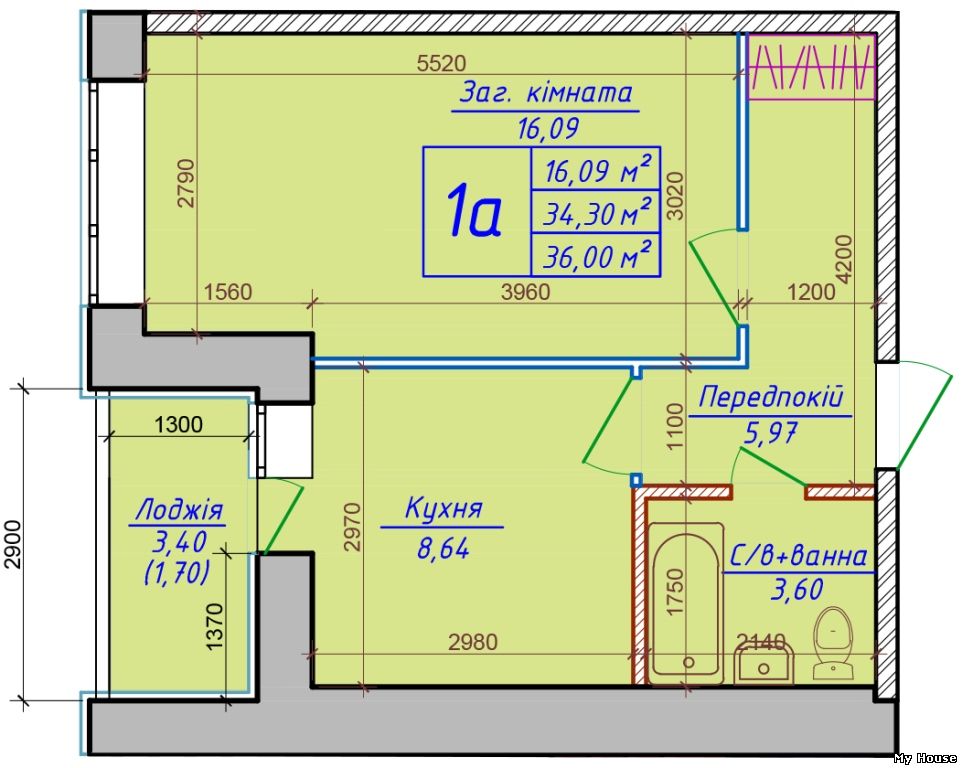 Продажа комфортабельной 1-ной квартиры в Петровском квартале