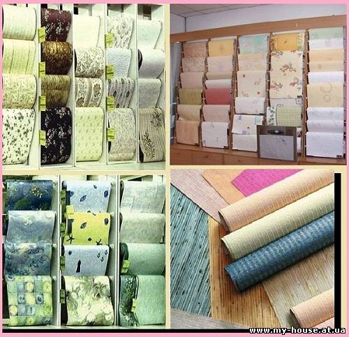 Поклейка обоев в квартире г.Днепропетровск.