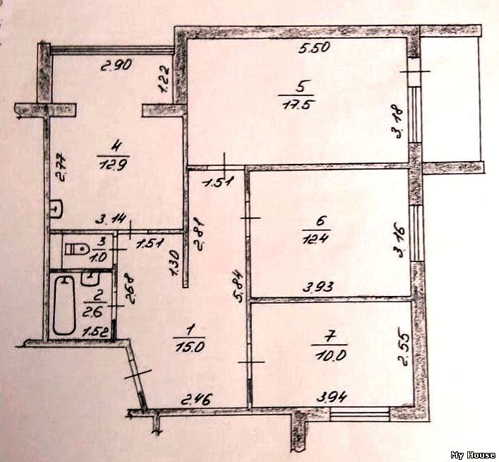 Продам 3-х комнатную квартиру Тарасовке Киево-Святошинского района
