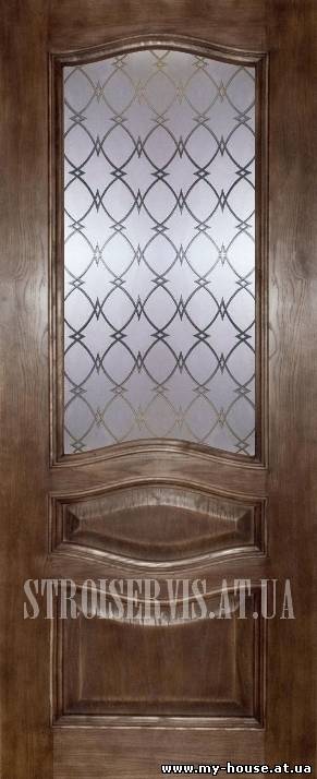 Раздвижные межкомнатные двери Халес Hales в дом шпонированные и МДФ Киев