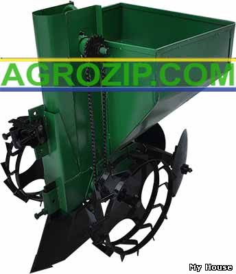 Картофелесажалка для мотоблока КСН1М для мотоблока