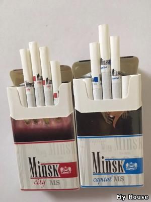 Сигареты Minsk capital QS, Minsk city QS  опт 350$