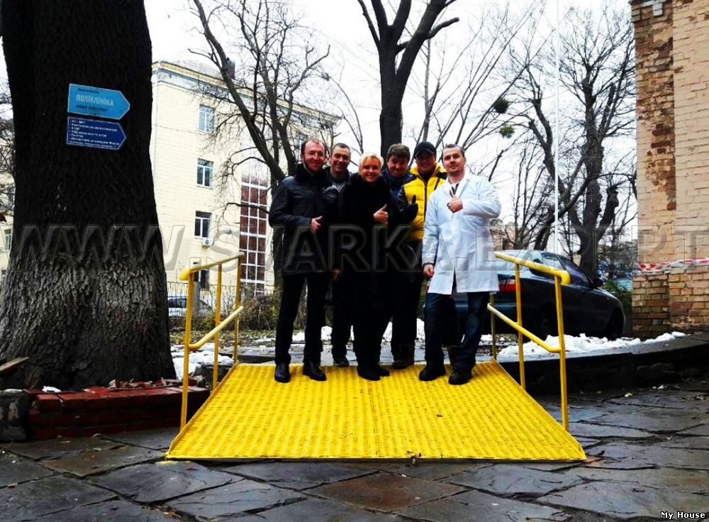 Изготовление и монтаж пандусов в Киеве и Киевской обл.