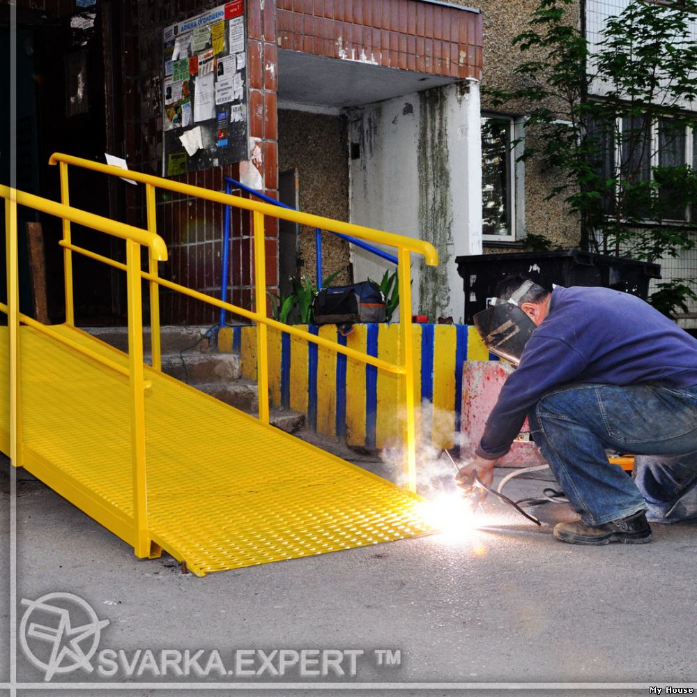 Металлические пандусы Киев