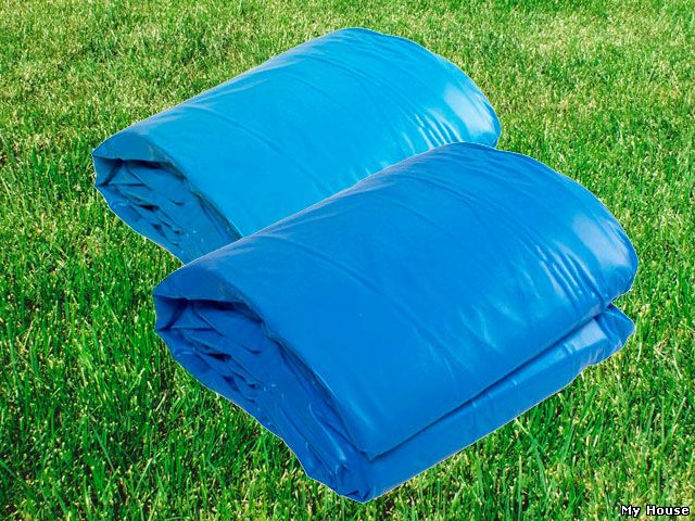 Армированная пленка Мембрана Гидроизоляция прудов и бассейнов