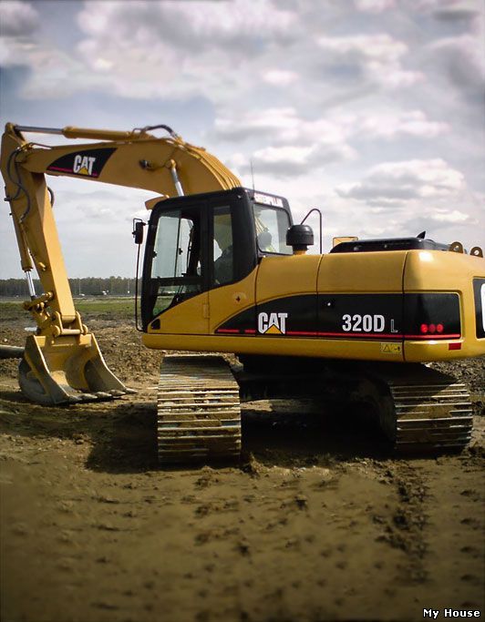 Аренда экскаватора  Кривой Рог