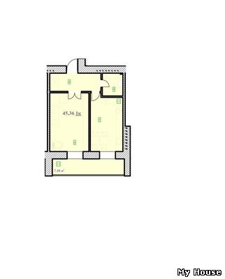 Продам 1-кім. квартиру в зданій новобудові, ЖК "Ювілейний"