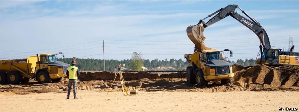 Земляные работы.