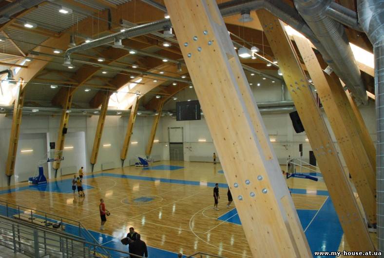 деревянные гнуто-клееные конструкции,спортивные сооружения,манежи,мосты