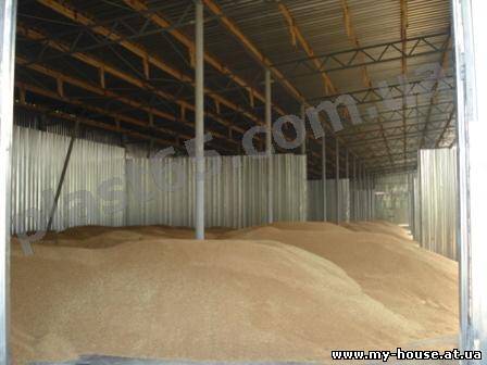 Строительство зернохранилищ, сенохранилищ, свинарников под ключ, проект., изготовление, монтаж.