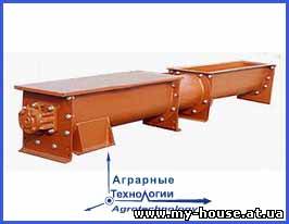 Шнековые питатели с конической спиралью