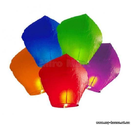 Небесные фонарики Киев, китайские небесные фонарики купить, летающие фонарики, воздушные фонарики