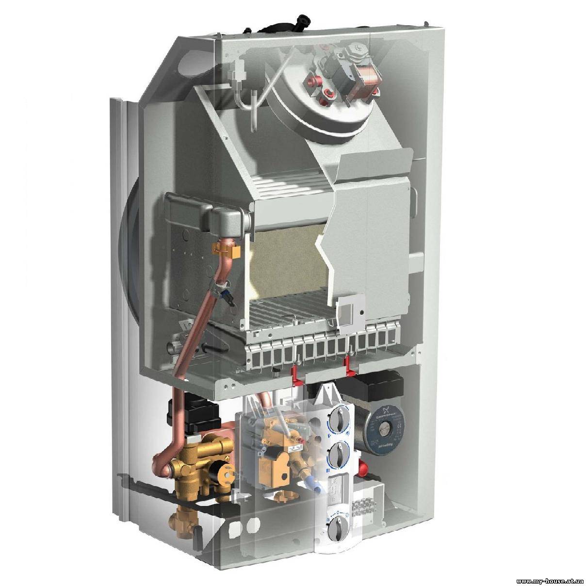 Ремонт газовых котлов Junkers (Юнкерс), Bosch, Житомир, Nova Florida, конвекторов и колонок.