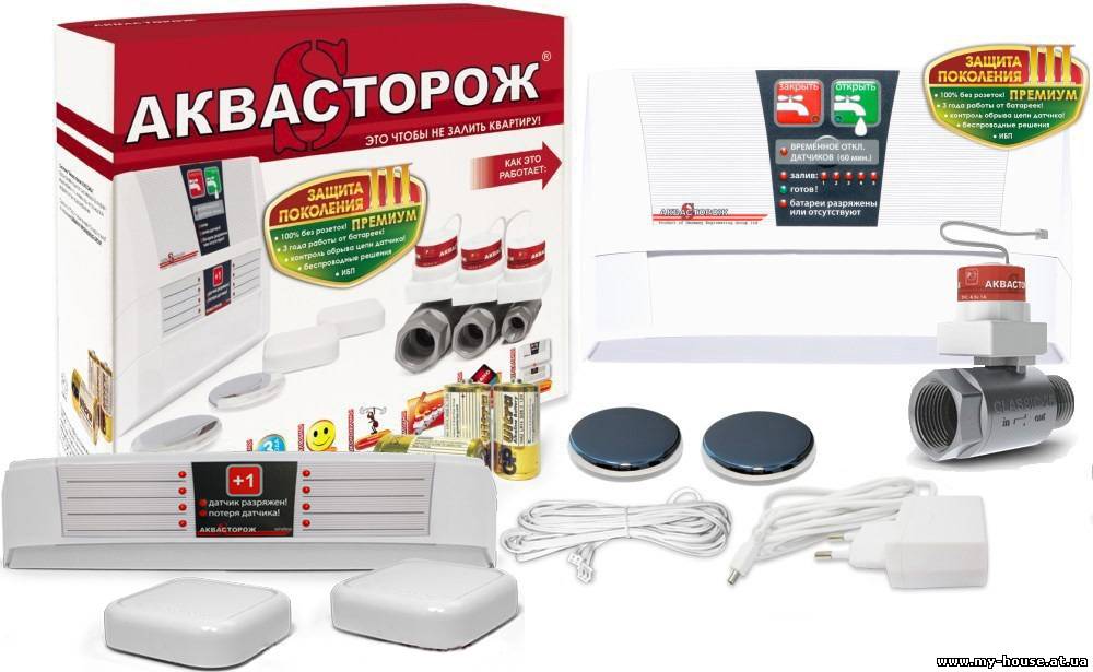 Защита от протечек Аквасторож